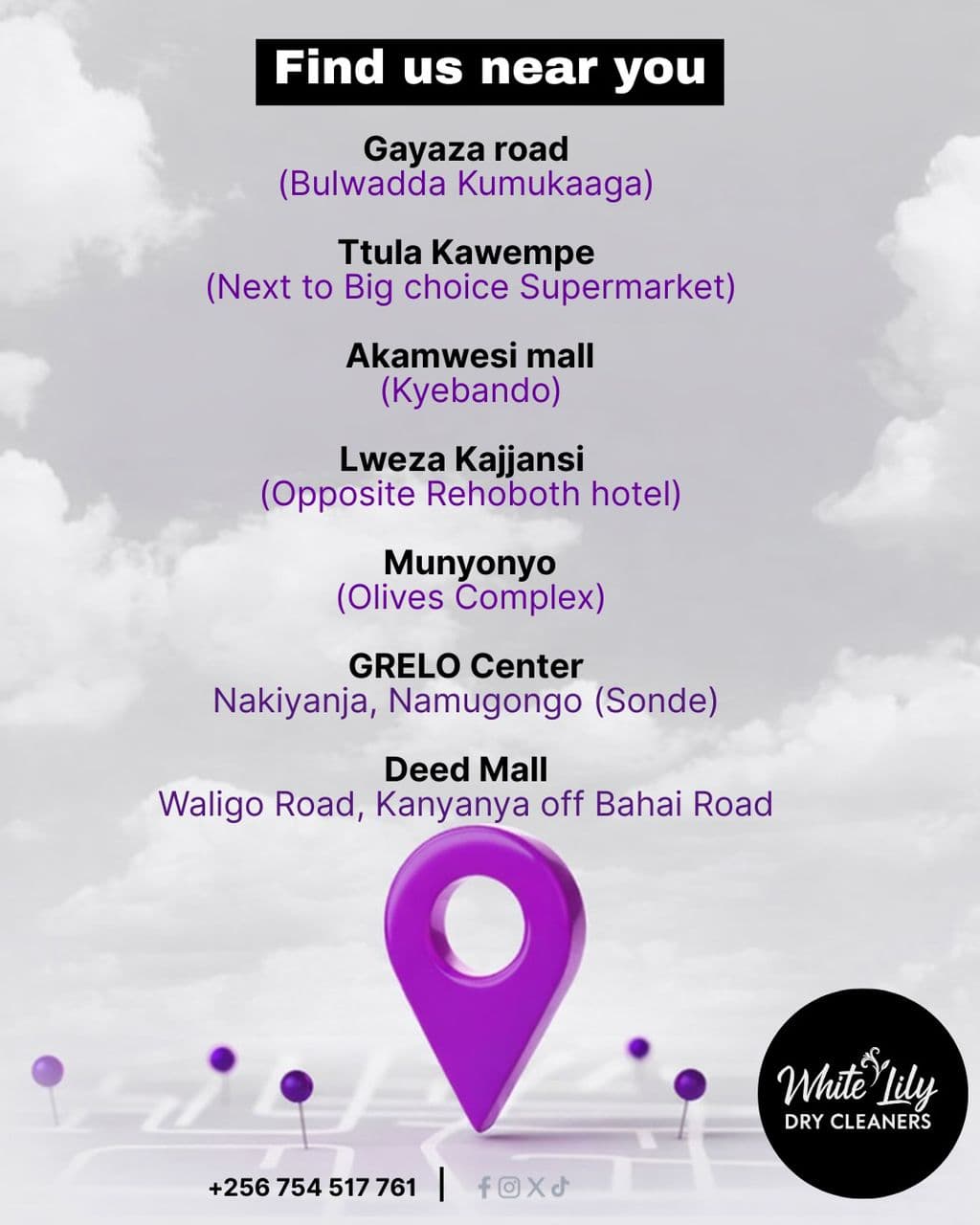 White Lily Gayaza Road branch